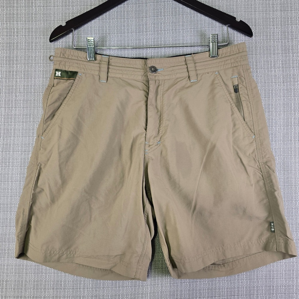 Howler Bros Horizon Hybrid Short Mens 33 Ripstop Khaki Quick Dry Outdoor